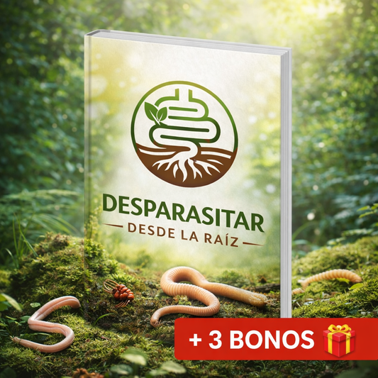 Desparasitar desde La Raíz + 3 Bonos: Limpia tu cuerpo en 7 días
